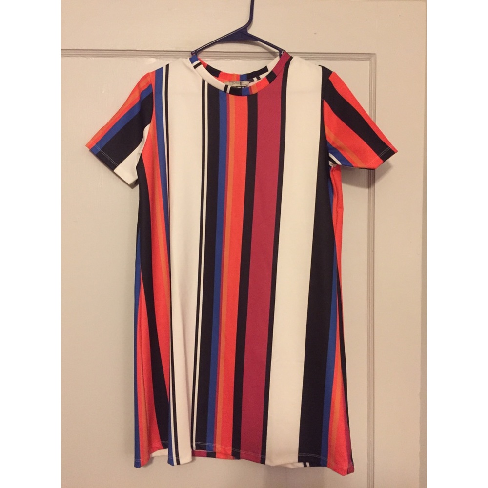 Zara Striped Shift Dress